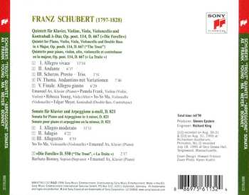 CD Franz Schubert: Quintet Op. 114 "The Trout" • Sonata "Arpeggione"