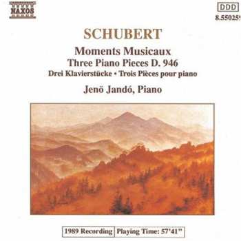 Album Franz Schubert: Moments Musicaux, Three Piano Pieces D. 946
