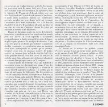 CD Franz Schubert: Piano Sonatas D. 845 And D. 568