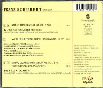 CD Franz Schubert: String Trio D581, StringQuartet No.14 D 810, Eine Kleine Trauermusik D 79