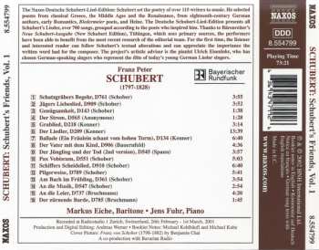 CD Franz Schubert: Schubert's Friends, Vol. 1