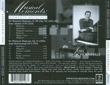 CD Franz Schubert: Musical Moments / Moments Musicaux