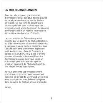 CD Franz Schubert: String Quintet • Verklärte Nacht