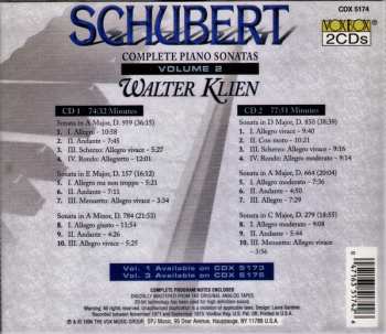 2CD Franz Schubert: Complete Piano Sonatas, Volume 2