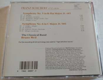 CD Franz Schubert: Symphonies No. 5 & 6