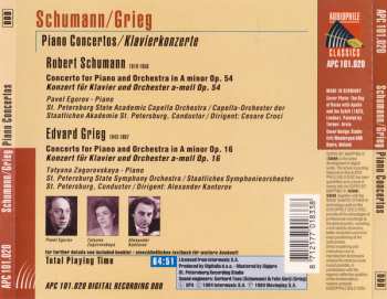 CD Robert Schumann: Schumann / Grieg Piano Concertos CLR