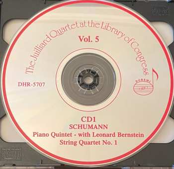 2CD Robert Schumann: Live At The Library Of Congress Vol.5 : Piano Quintet Op. 44 / String Quartets Op. 41 