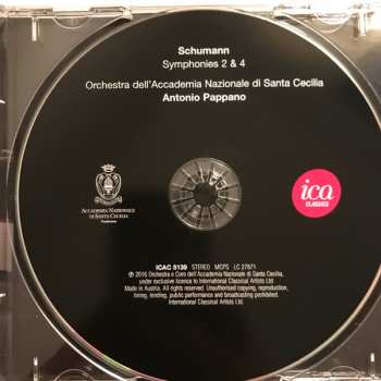 CD Robert Schumann: Symphonies Nos. 2 And 4