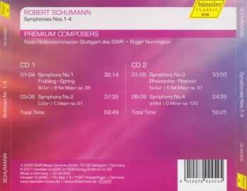 2CD Robert Schumann: Symphonies Nos. 1 - 4