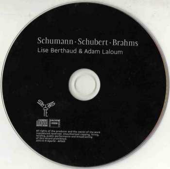 CD Robert Schumann: Schumann, Schubert, Brahms