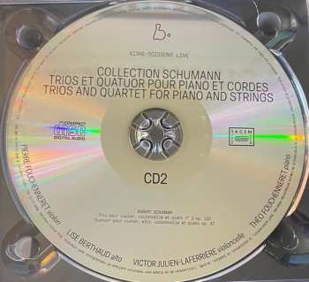 2CD Robert Schumann: Trios Et Quatuor Pour Piano Et Cordes DIGI