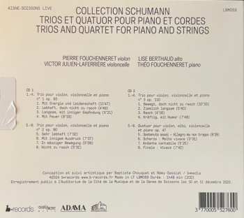 2CD Robert Schumann: Trios Et Quatuor Pour Piano Et Cordes DIGI