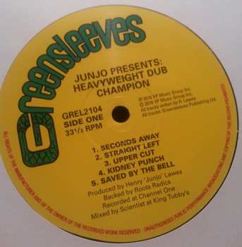 2LP Scientist: Heavyweight Dub Champion