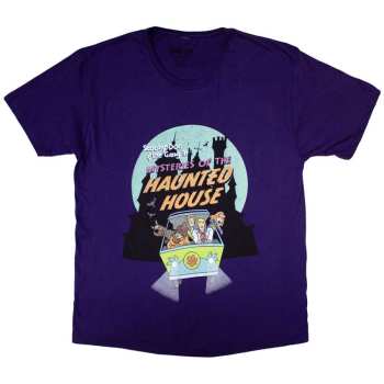 Merch Scooby Doo: Scooby Doo Unisex T-shirt: Haunted House (small) S