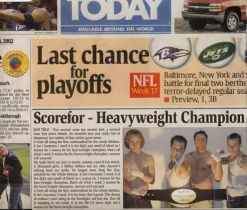 Scorefor: Heavyweight Champion