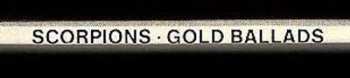 LP Scorpions: Gold Ballads