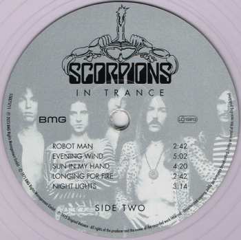 LP Scorpions: In Trance CLR