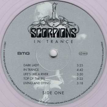 LP Scorpions: In Trance CLR