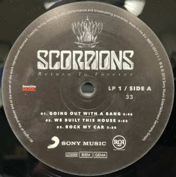 2LP Scorpions: Return To Forever