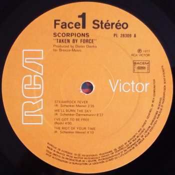 LP Scorpions: Taken By Force