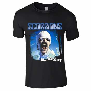 Merch Scorpions: Tričko Detské Blackout (kids 7-8)