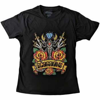 Merch Scorpions: Tričko Traditional Tattoo