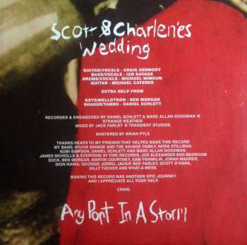 LP Scott & Charlene's Wedding: Any Port In A Storm
