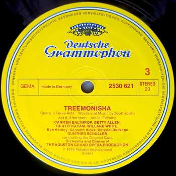 2LP/Box Set Scott Joplin: Treemonisha (Original Cast Recording)