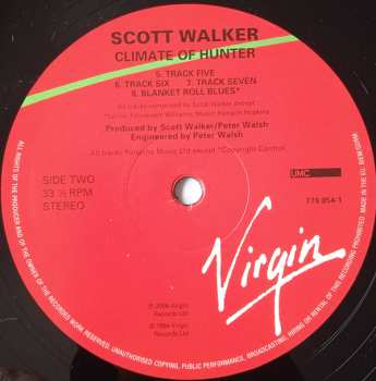 LP Scott Walker: Climate Of Hunter
