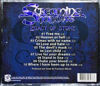 CD Screaming Shadows: Legacy Of Stone