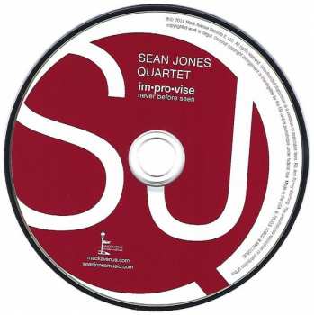 CD Sean Jones Quartet: Im.Pro.Vise Never Before Seen