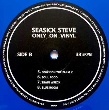 LP Seasick Steve: Only On Vinyl [Ltd Blue Vinyl] LTD | CLR