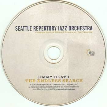 CD Seattle Repertory Jazz Orchestra: Jimmy Heath: The Endless Search