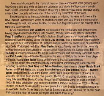 CD Seattle Repertory Jazz Orchestra: SRJO Live