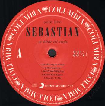 2LP Sebastian: Så Blidt Til Stede