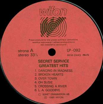 LP Secret Service: Greatest Hits