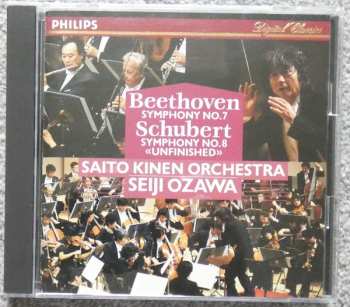Album Seiji Ozawa: Beethoven Symphony No 7 - Schubert No 8  Unfinished.