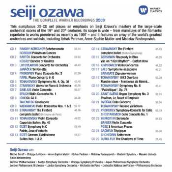 25CD/Box Set Seiji Ozawa: The Complete Warner Recordings