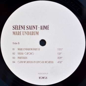 LP Sélène Saint-Aimé: Mare Undarum LTD | NUM