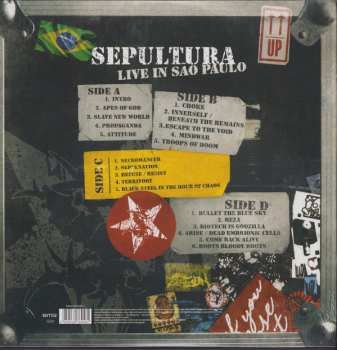 2LP Sepultura: Live In São Paulo LTD | CLR