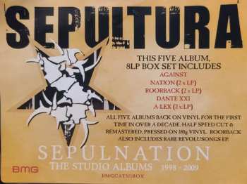 8LP/Box Set Sepultura: Sepulnation