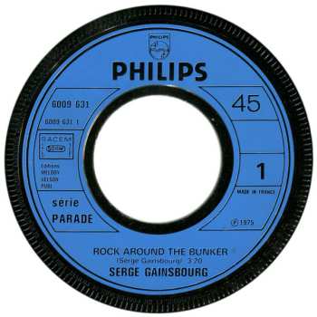 LP Serge Gainsbourg: Rock Around The Bunker