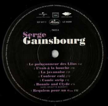 LP Serge Gainsbourg: Serge Gainsbourg