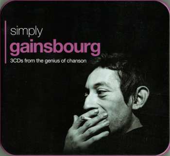 3CD/Box Set Serge Gainsbourg: Simply Gainsbourg (3 CDs From The Genius Of Chanson)