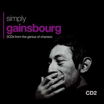 3CD/Box Set Serge Gainsbourg: Simply Gainsbourg (3 CDs From The Genius Of Chanson)