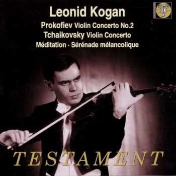 CD Sergei Prokofiev: Violin Concerto No.2 - Violin Concerto - Méditation - Sérénade Mélancolique