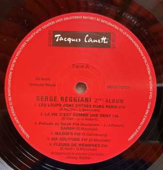 LP Serge Reggiani: Album N° 2