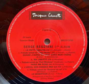 LP Serge Reggiani: Album N° 2