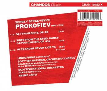 CD Sergei Prokofiev: Alexander Nevsky - Scythian Suite - Suite From 'The Steel Dance'