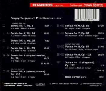 3CD/Box Set Sergei Prokofiev: Complete Piano Sonatas